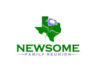 Newsome Family Reunion Logo Design 48hourslogo