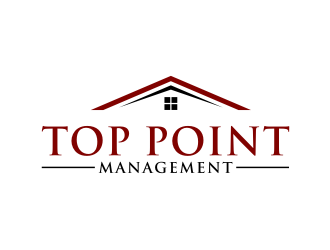 Top Point Management  logo design by johana