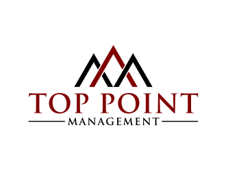 Top Point Management  logo design by johana