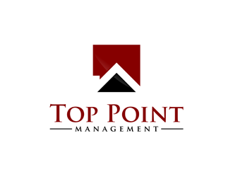 Top Point Management  logo design by alby