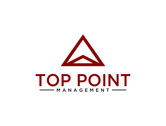 Top Point Management  logo design by oke2angconcept