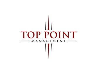 Top Point Management  logo design by alby