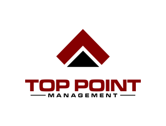 Top Point Management  logo design by oke2angconcept