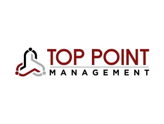 Top Point Management  logo design by cikiyunn