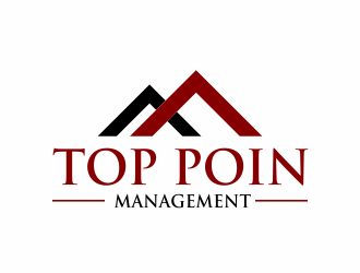 Top Point Management  logo design by afra_art