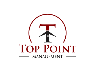 Top Point Management  logo design by santrie