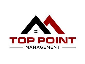 Top Point Management  logo design by asyqh