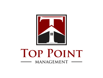 Top Point Management  logo design by santrie