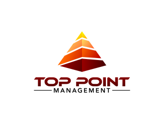 Top Point Management  logo design by pakNton