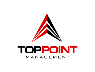 Top Point Management  logo design by Panara