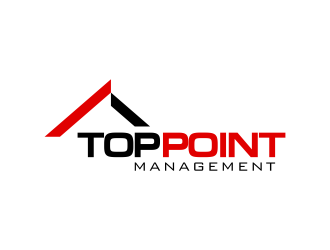 Top Point Management  logo design by Panara