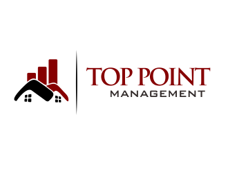 Top Point Management  logo design by YONK