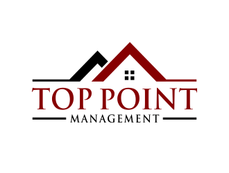 Top Point Management  logo design by creator_studios