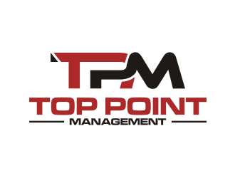 Top Point Management  logo design by rief