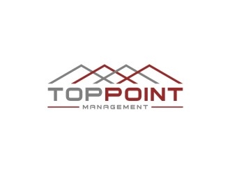 Top Point Management  logo design by bricton