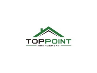 Top Point Management  logo design by bricton