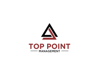 Top Point Management  logo design by oke2angconcept