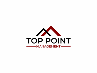 Top Point Management  logo design by luckyprasetyo