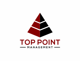 Top Point Management  logo design by N3V4