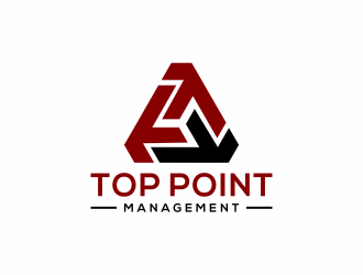 Top Point Management  logo design by N3V4