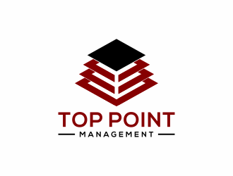 Top Point Management  logo design by N3V4