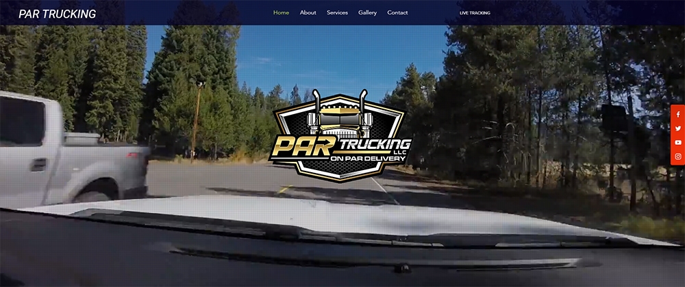 PAR Trucking, LLC logo design by MCXL