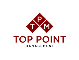 Top Point Management  logo design by protein