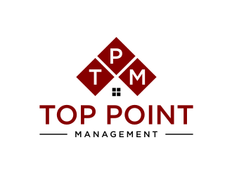 Top Point Management  logo design by protein