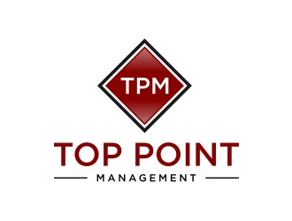 Top Point Management  logo design by protein