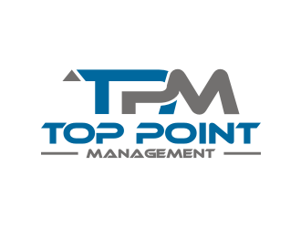 Top Point Management  logo design by rief