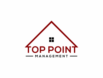 Top Point Management  logo design by N3V4