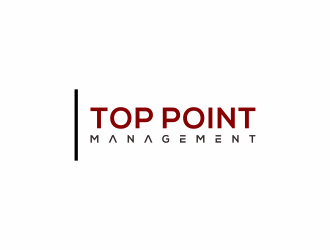 Top Point Management  logo design by N3V4