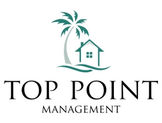 Top Point Management  logo design by jetzu