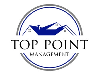 Top Point Management  logo design by jetzu