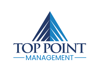 Top Point Management  logo design by kunejo