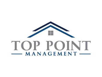 Top Point Management  logo design by Erasedink