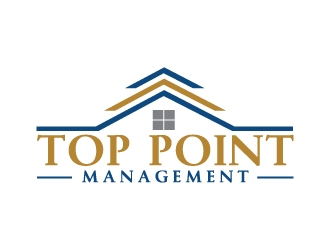 Top Point Management  logo design by Erasedink