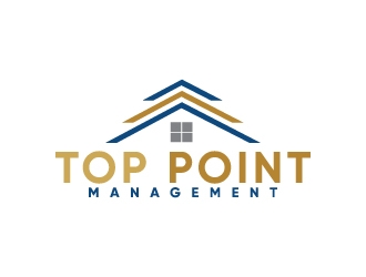 Top Point Management  logo design by Erasedink