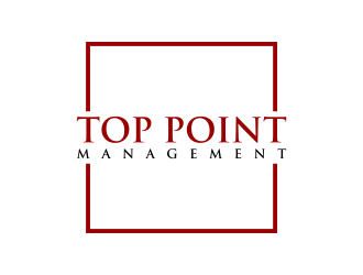 Top Point Management  logo design by p0peye