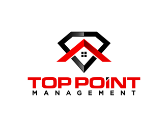 Top Point Management  logo design by pionsign