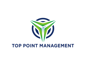 Top Point Management  logo design by Greenlight