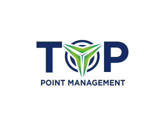 Top Point Management  logo design by Greenlight