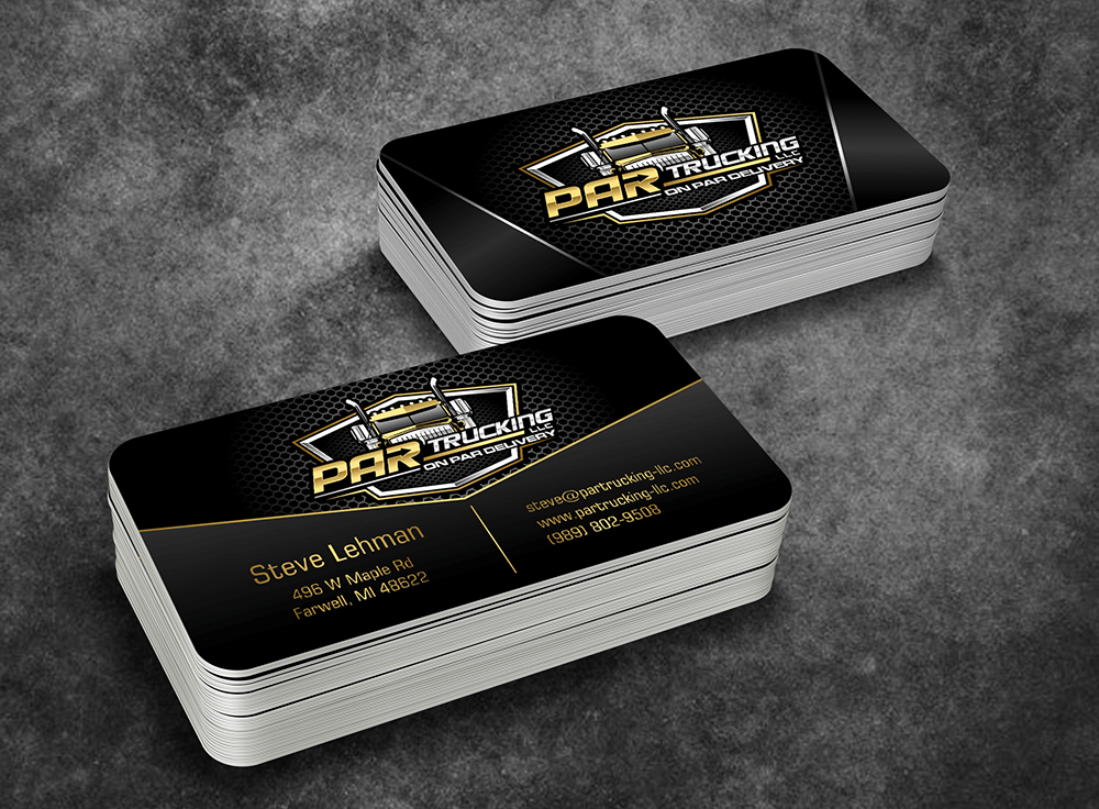 PAR Trucking, LLC logo design by onamel