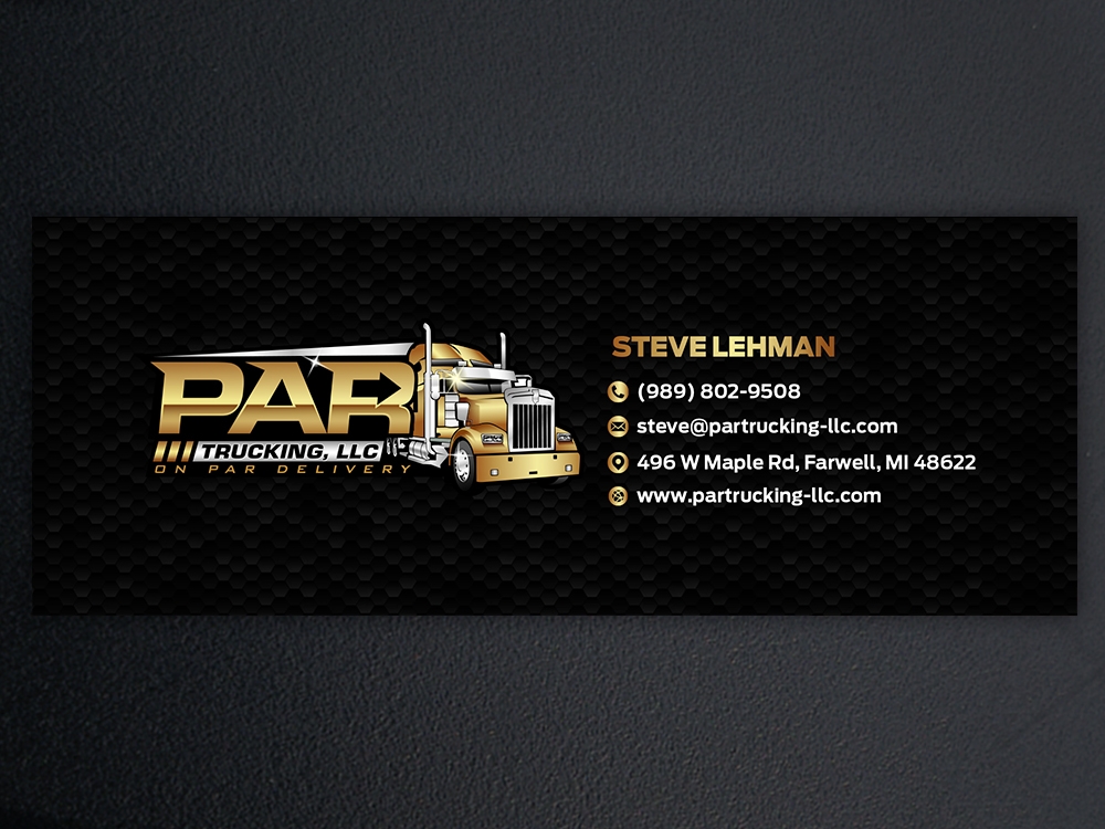 PAR Trucking, LLC logo design by KHAI