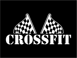 CrossFit Checkered Flag logo design by cintoko