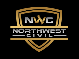 NORTHWEST CIVIL or NWC logo design by grafisart2