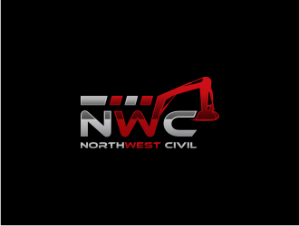 NORTHWEST CIVIL or NWC logo design by sodimejo