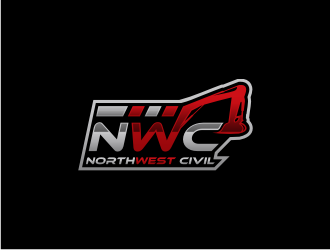 NORTHWEST CIVIL or NWC logo design by sodimejo