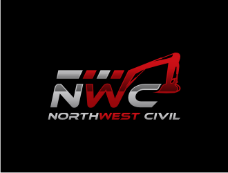 NORTHWEST CIVIL or NWC logo design by sodimejo