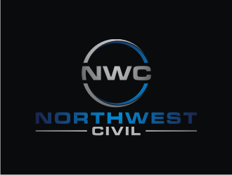 NORTHWEST CIVIL or NWC logo design by logitec